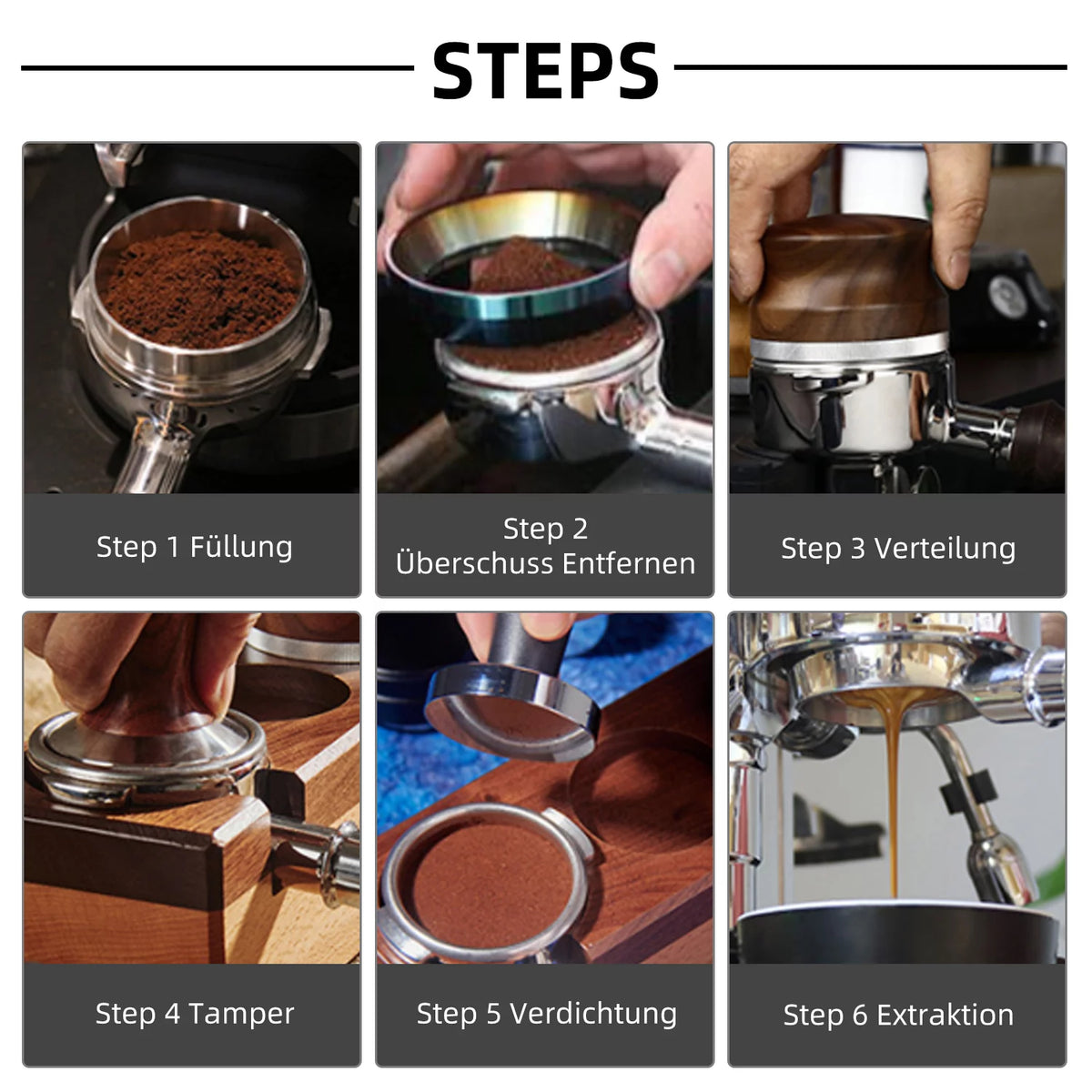 51mm Coffee Espresso Handle with Filter L6760