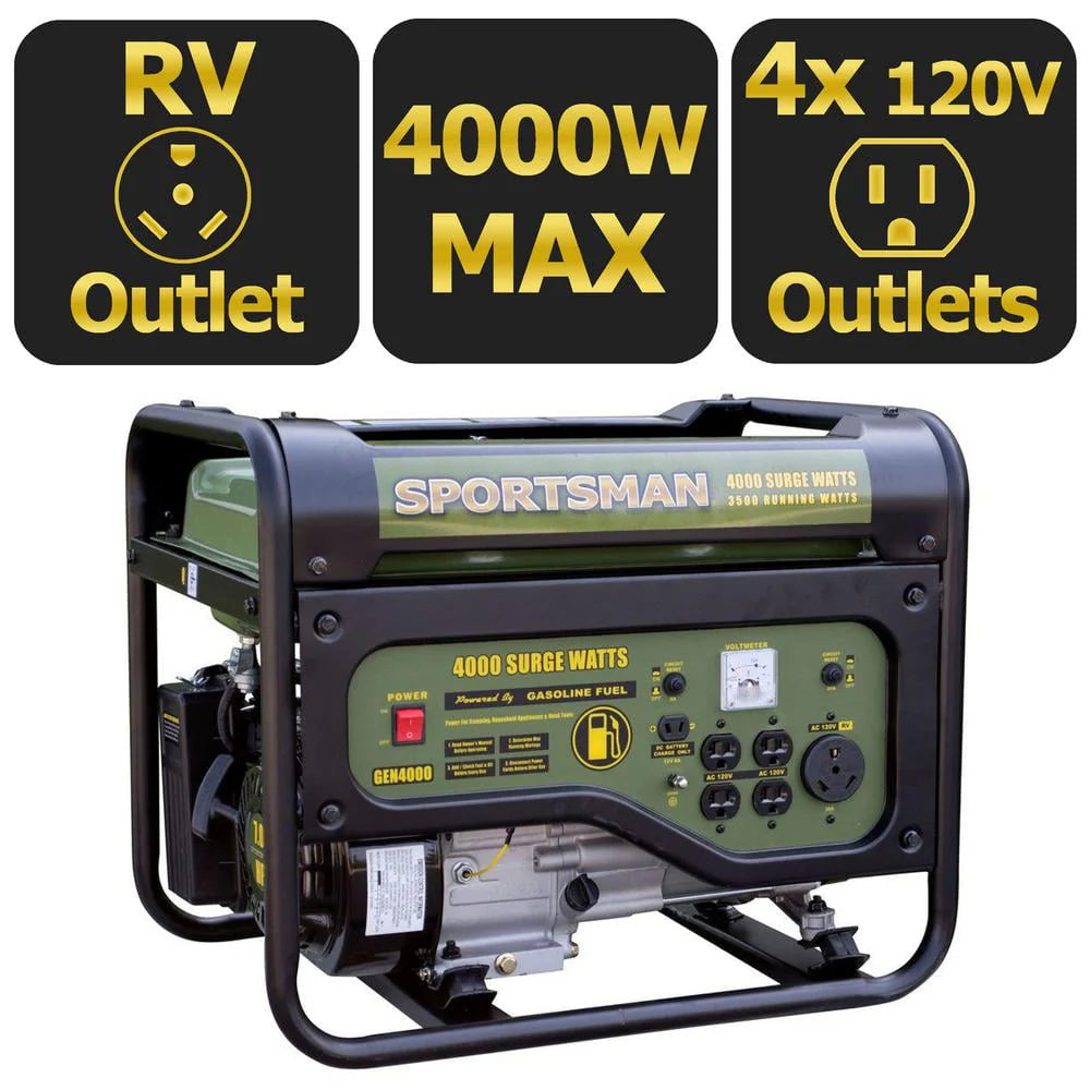 4000W Portable Generator Q90840