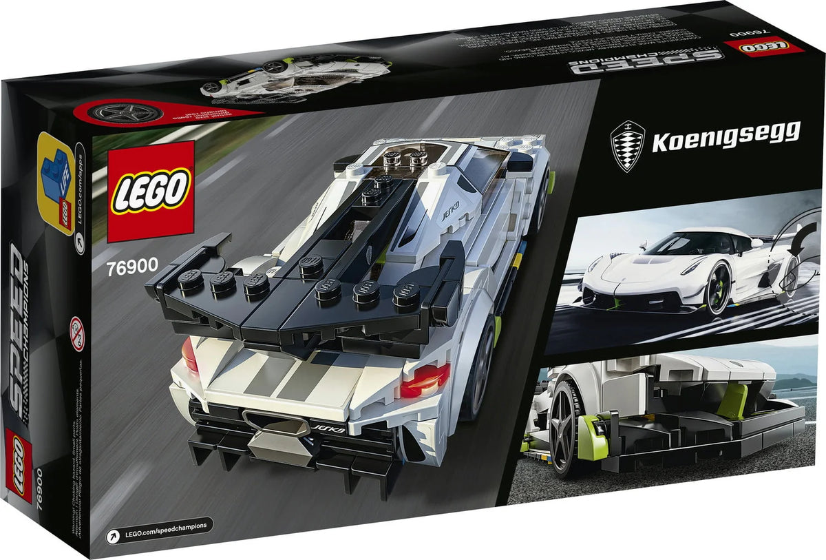 White Racing Car Building Set X10611