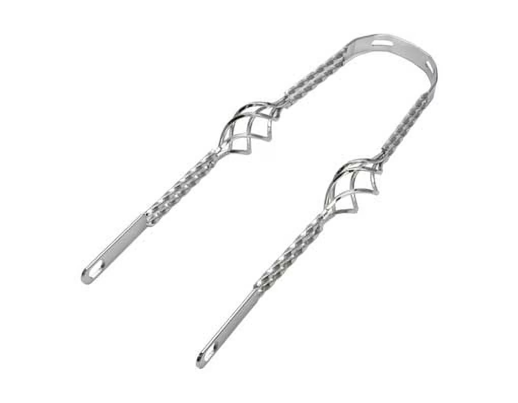 Chrome Twisted Lowrider Bicycle Fender Braces (20") M23593
