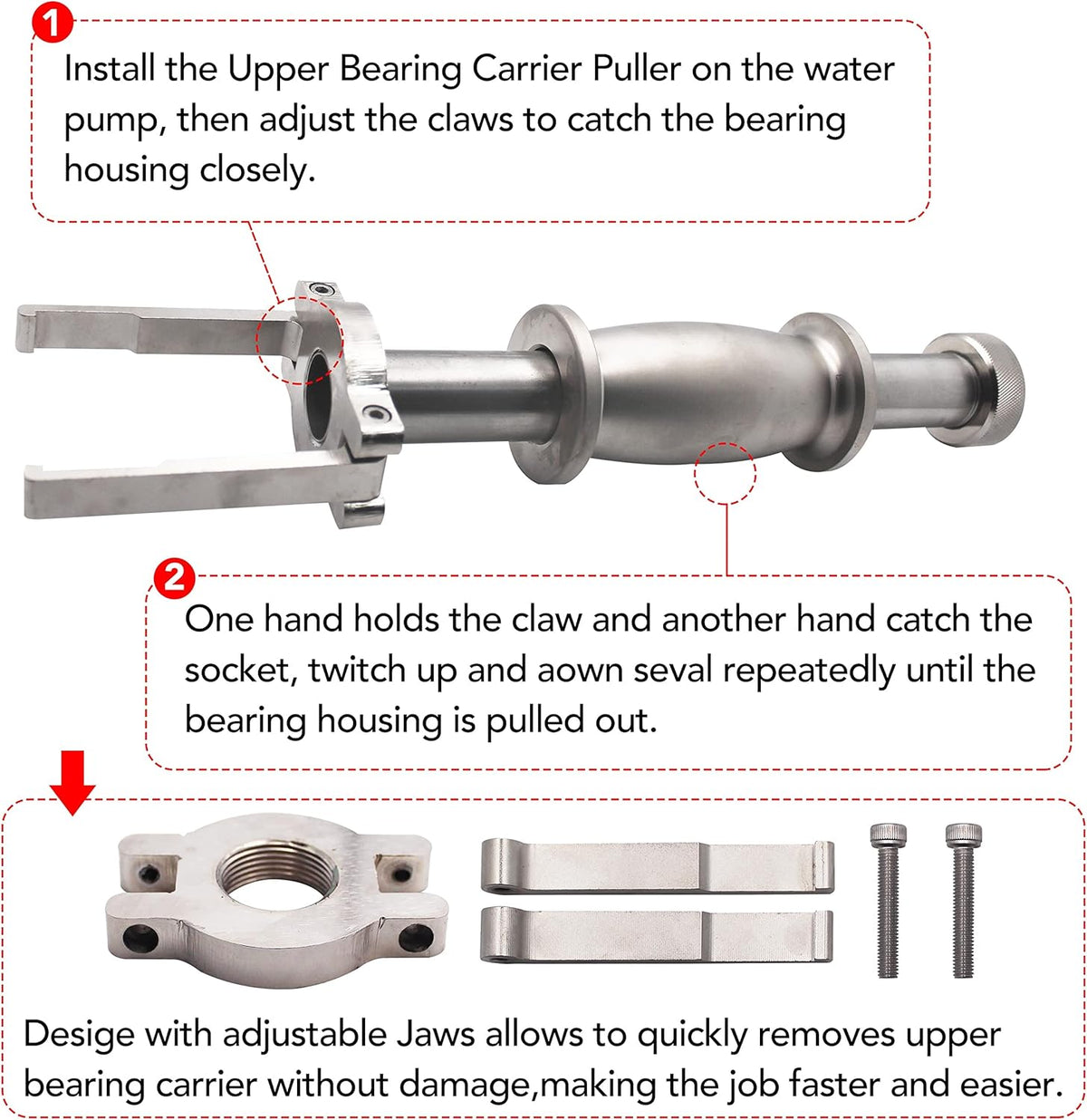 Upper Bearing Carrier Puller L550