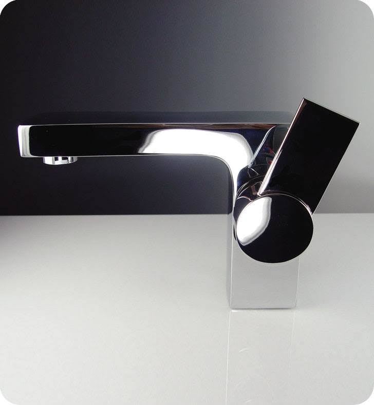 Chrome Single Hole Bathroom Vanity Faucet X632