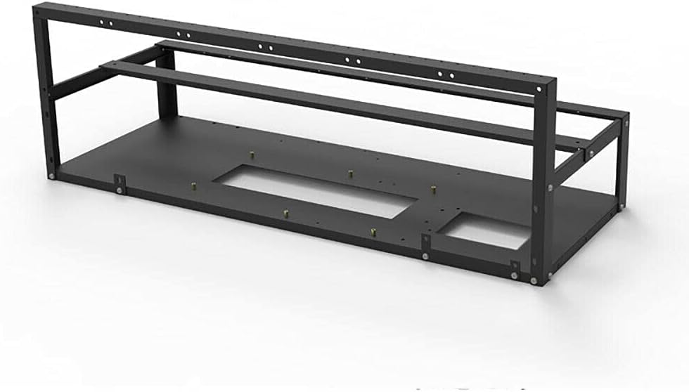12 GPU Open Air Mining Rig Frame Computer Case Pack of 2 N2630