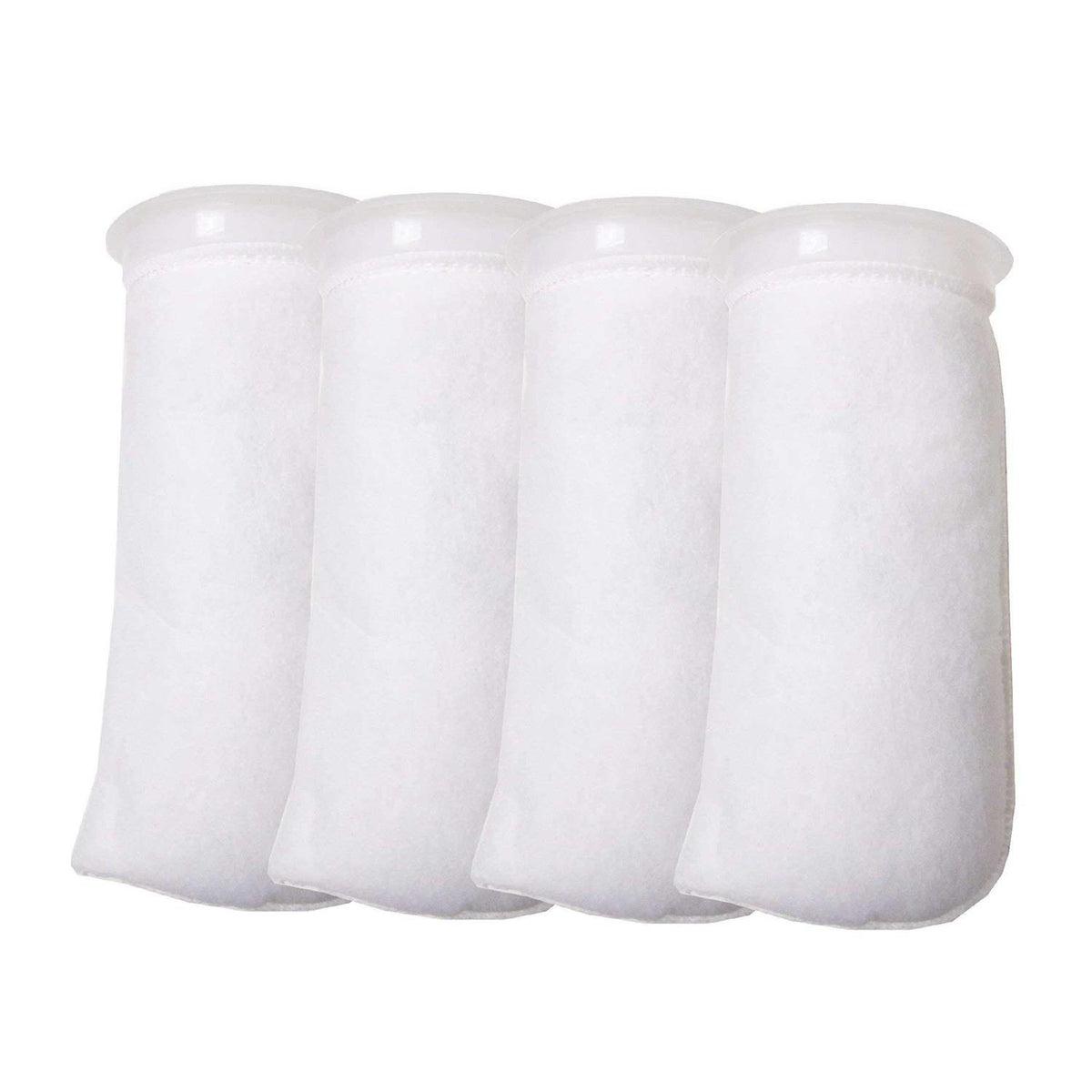 4 Pack 4 Inch 200 Micron Aquarium Filter Socks U52498