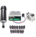 500W Air Cooled CNC Spindle Motor with 52mm Clamps and ER11 Z3165