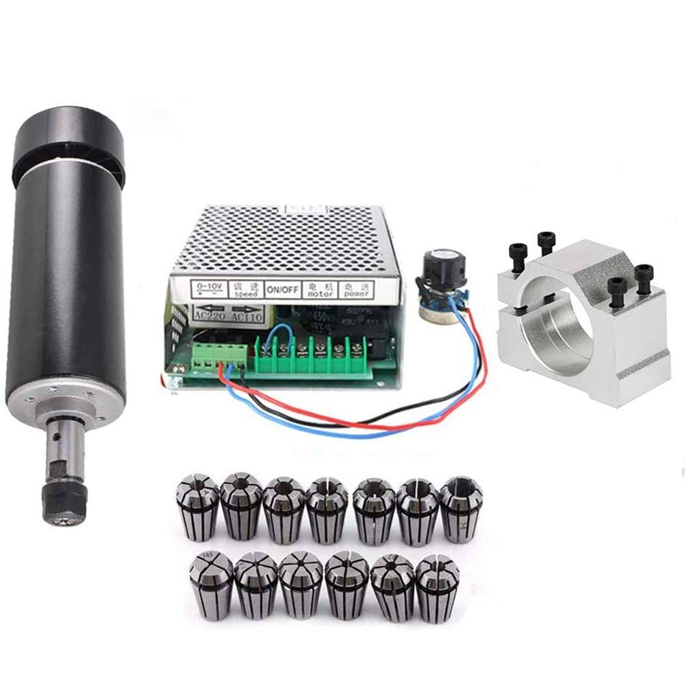 500W Air Cooled CNC Spindle Motor with 52mm Clamps and ER11 Z3165