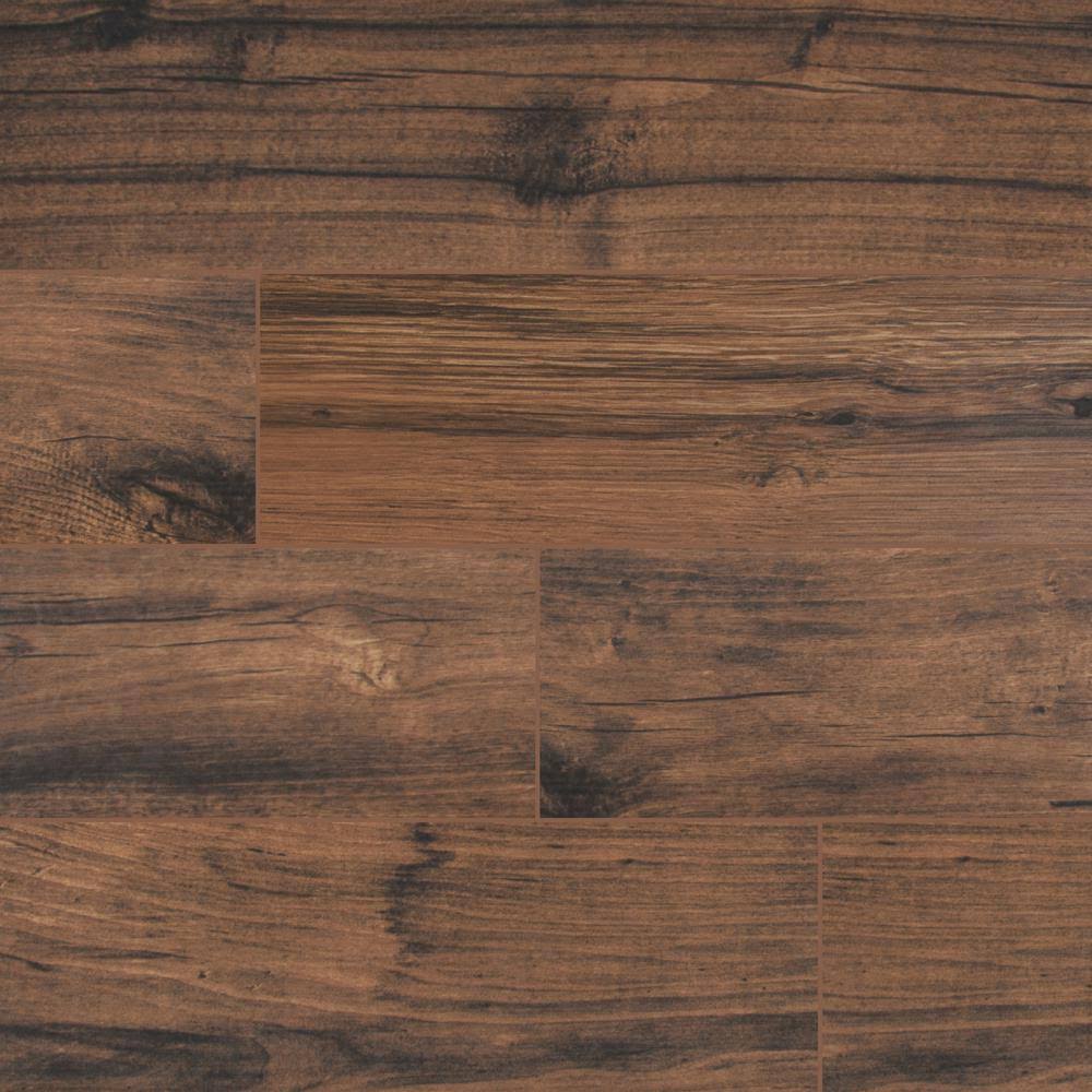Arbor Walnut 6 in. x 36 in. Matte Porcelain Floor and Wall Tile (15 Sq. ft. / CASE) F47088