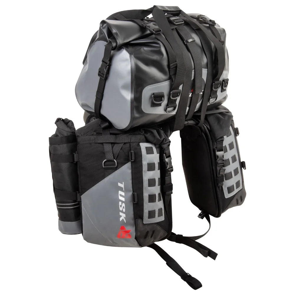 Rackless Luggage System with Medium Dry Duffel and Large Bottle Holders Z906