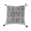 Decorative Pillow 20 x 20in Natural and Blue Y562