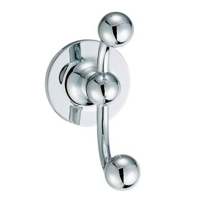 Satin Nickel Wall Mounted Robe Hook I493
