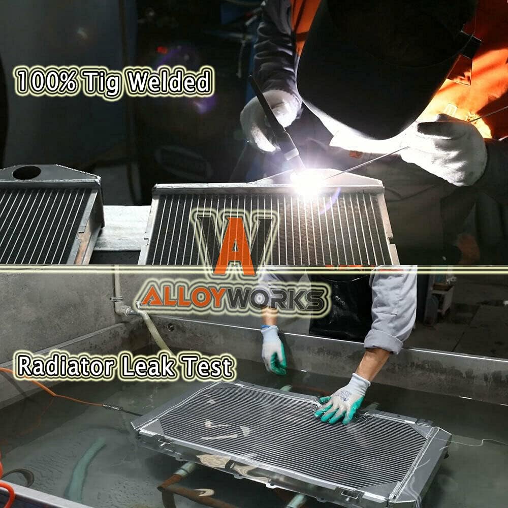 Aluminum Radiator for Jeep JK Wrangler 3.6L 3.8L V6 Manual S408