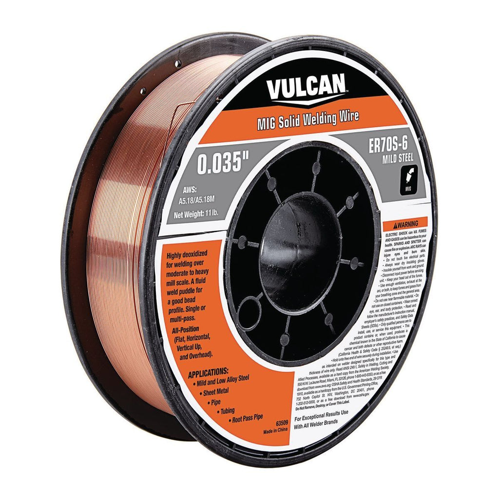 0.035 in. ER70S-6 MIG Solid Welding Wire 11 lb. Roll L216472