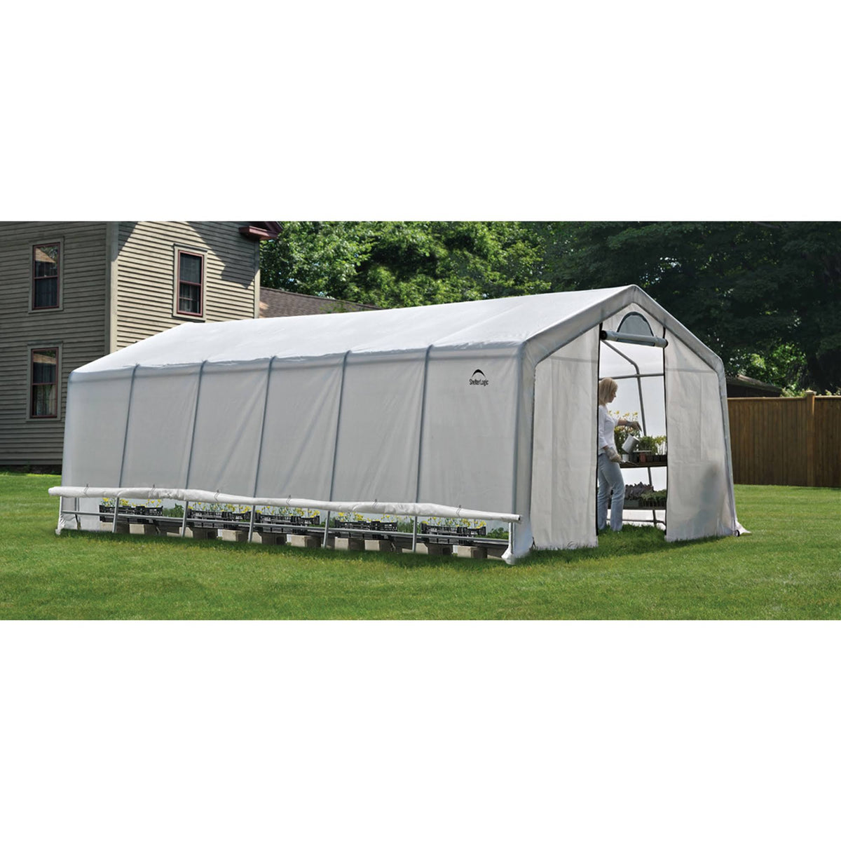 Heavy Duty Greenhouse 12 x 24 x 8 N176