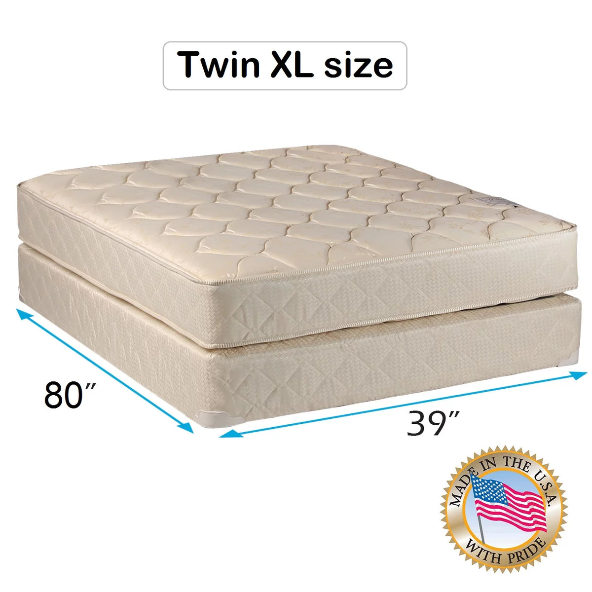 Twin XL Mattress and Box Spring Set C148