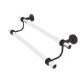 24 in. Double Towel Bar with Dotted Accents Venetian Bronze L38191
