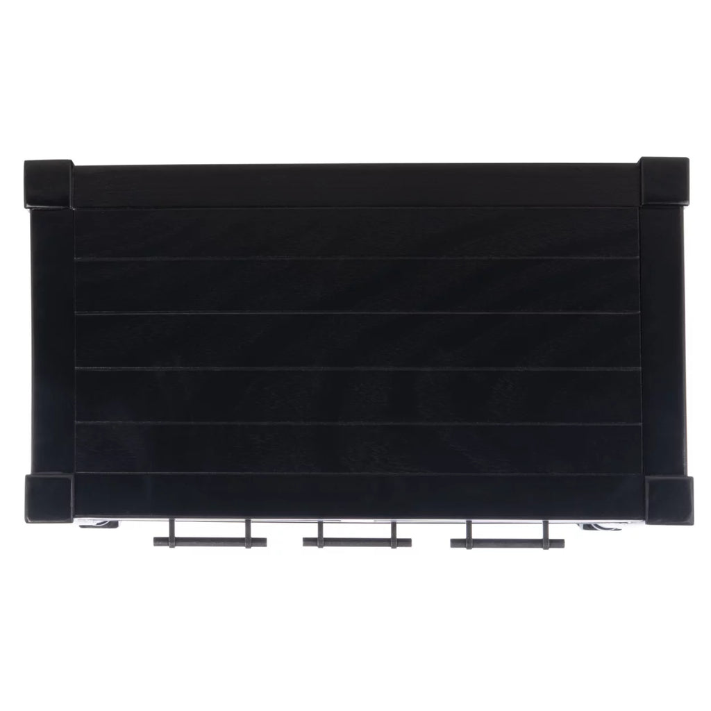 Black 3 Drawer Console Table U65775