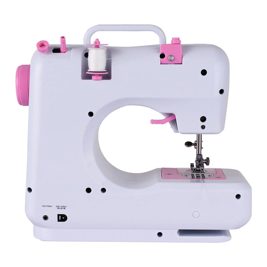 Sewing Machine with 12 Built-In Stitches White U85334