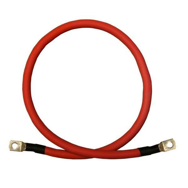2/0 Gauge Red Black Pure Copper Inverter Cables 5 ft K116980