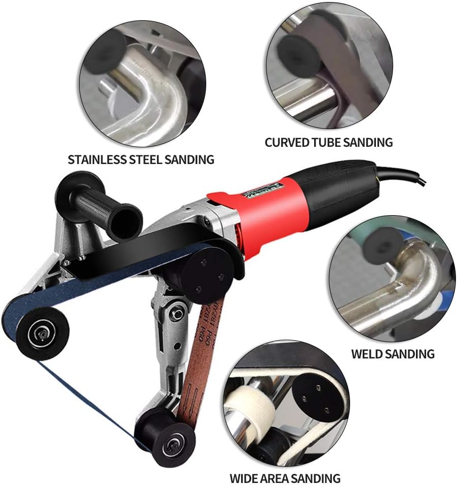 110V 800W Stainless Steel Pipe Polisher Sander H24550
