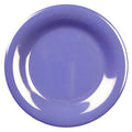 Purple 6 1/2x22 Wide Rim Plate, Melamine, Pack of 6 P848