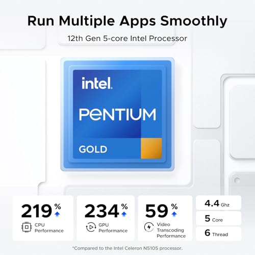 4-Bay Desktop NAS with Intel Pentium Gold 8505 CPU, 8GB DDR5 RAM, 128G SSD, 10GbE, 2.5GbE, M.2 NVMe Slots, 4K HDMI K781