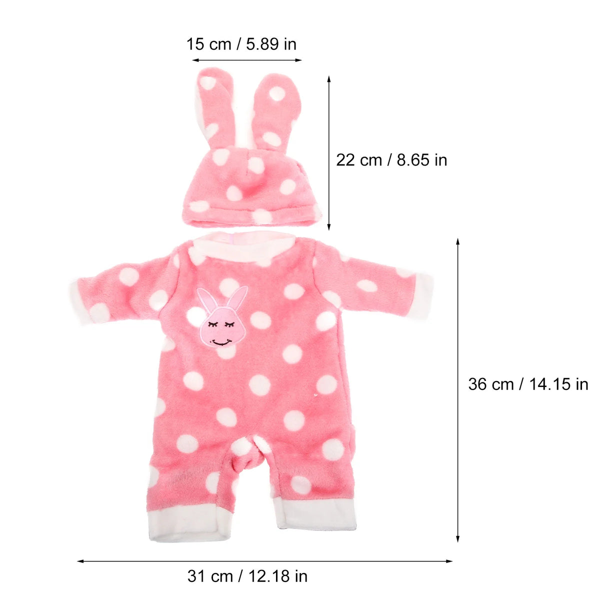 Baby Doll Pajamas Doll Clothes for 18inch Doll K214498