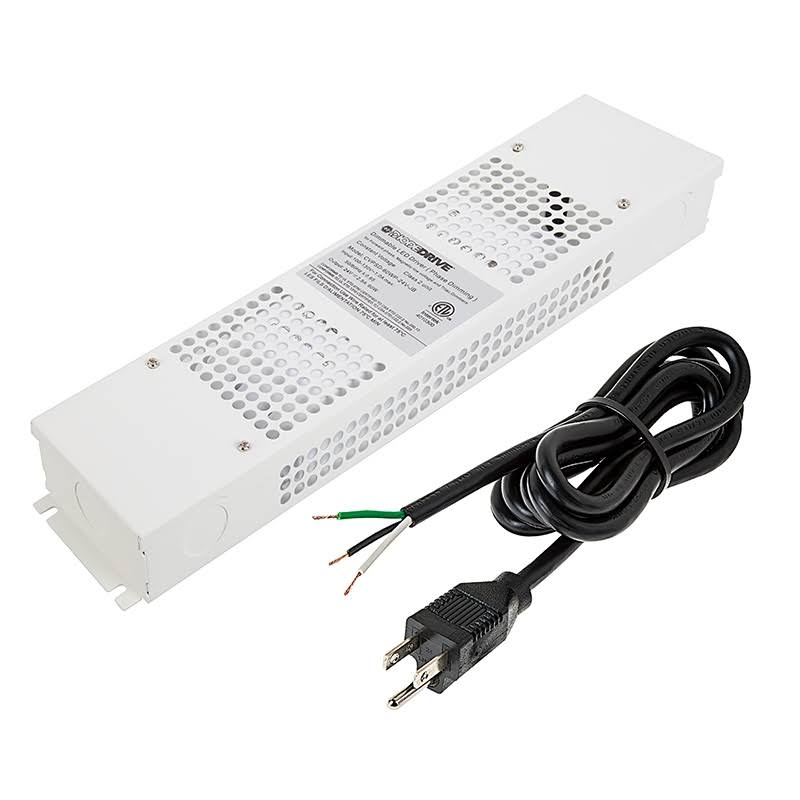 24V 60 Watt Enclosed LED Power Supply with Power Cord T621