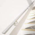 Brushed Stainless Steel Wall Mounted Stair Handrail H418257