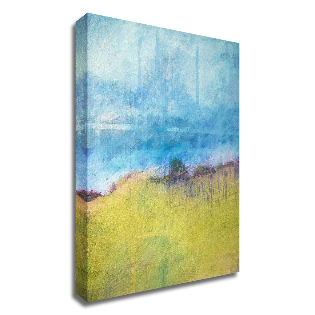 Interwoven Landscape Print on Canvas J77088
