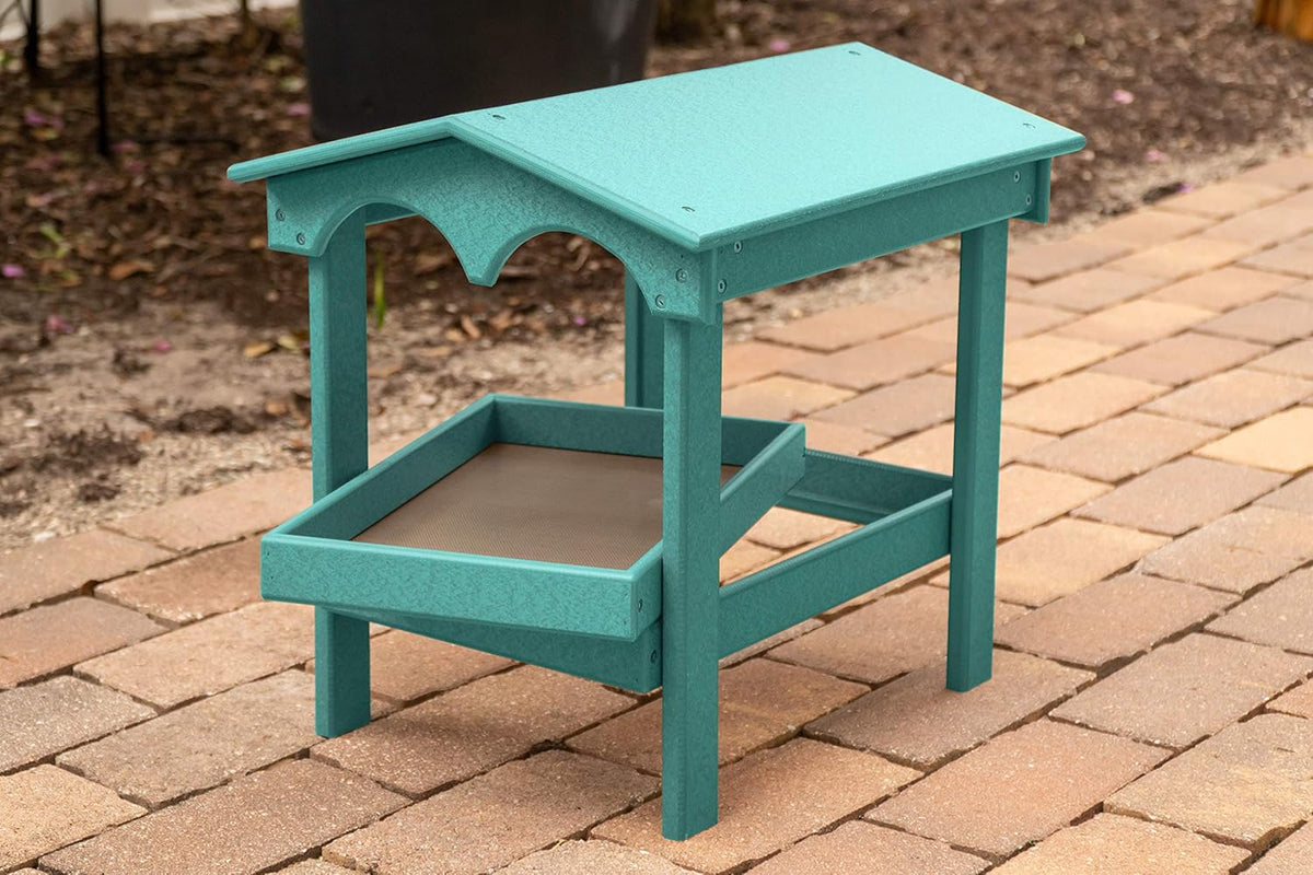 Large Covered Ground Feeder with Removable Tray M5046