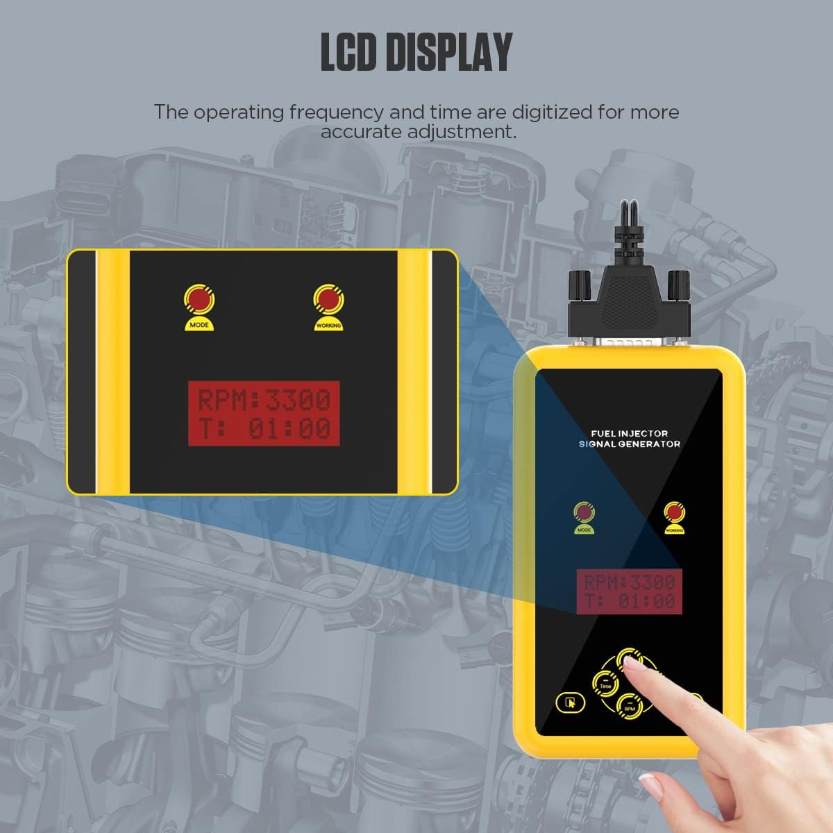 Fuel Injector Signal Generator Fuel Injector Cleaner C147