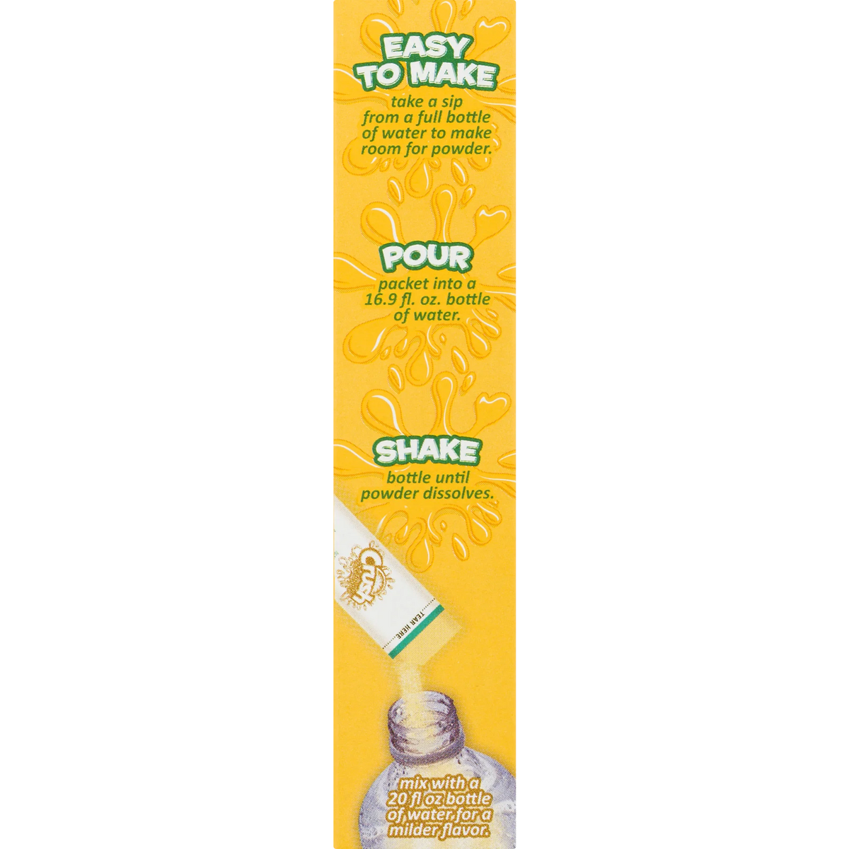 Pineapple Drink Mix, 0.45 Oz., 6 Packets X530