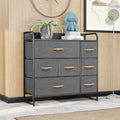 7 Drawer Brown Dresser O18539