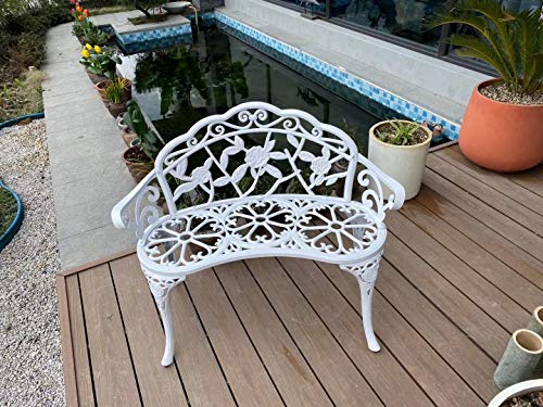 Cast Aluminum Patio Bench C9724