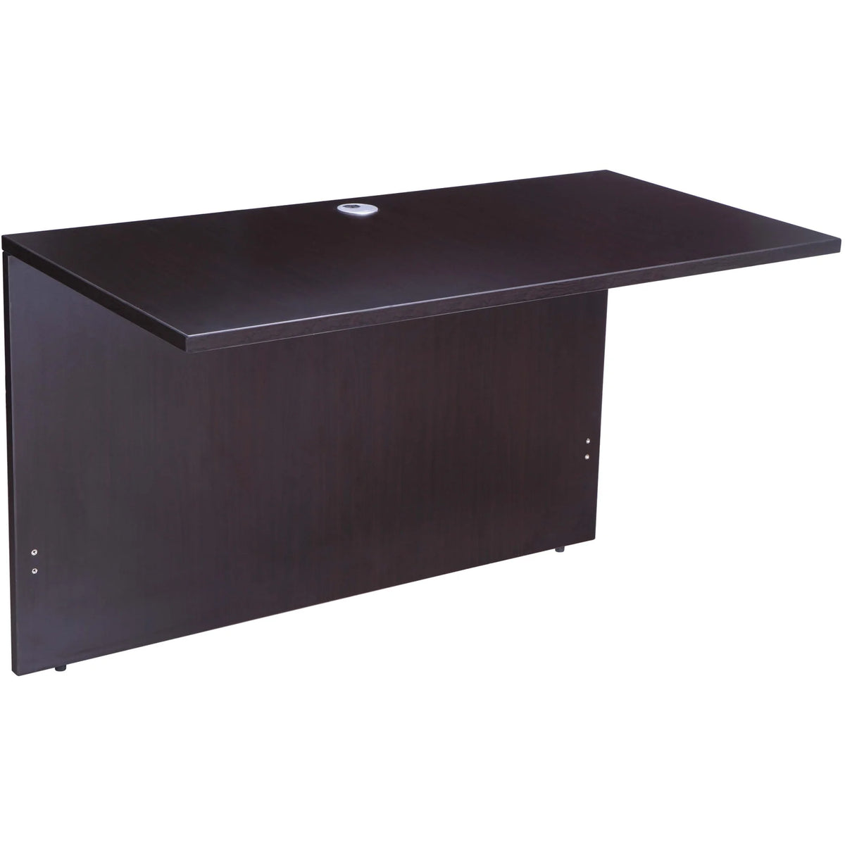 Mocha 71-Inch U-Shape Desk with File Storage Pedestal and Hutch M375108