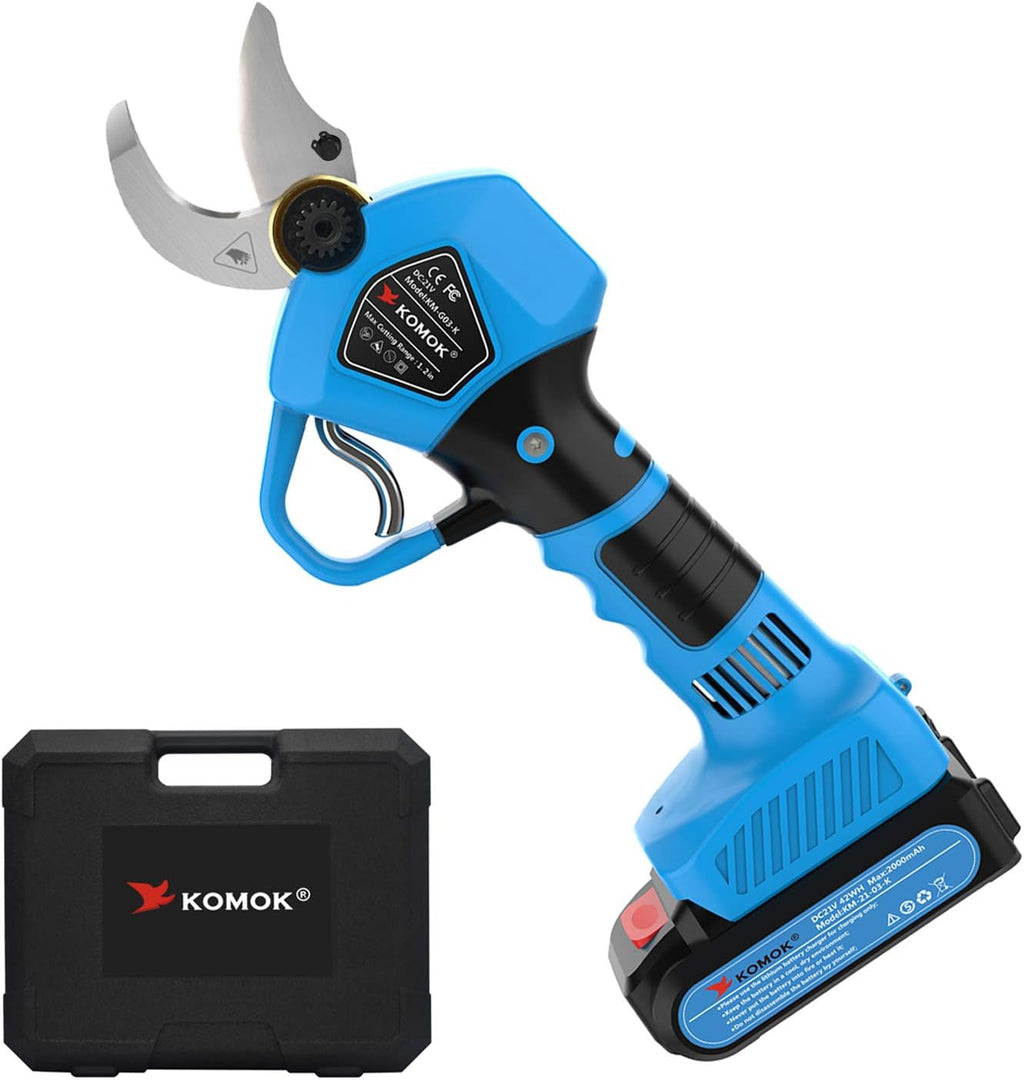 Cordless Electric Pruning Shears with 2Ah Lithium Battery, 30MM Cutting Diameter I98762