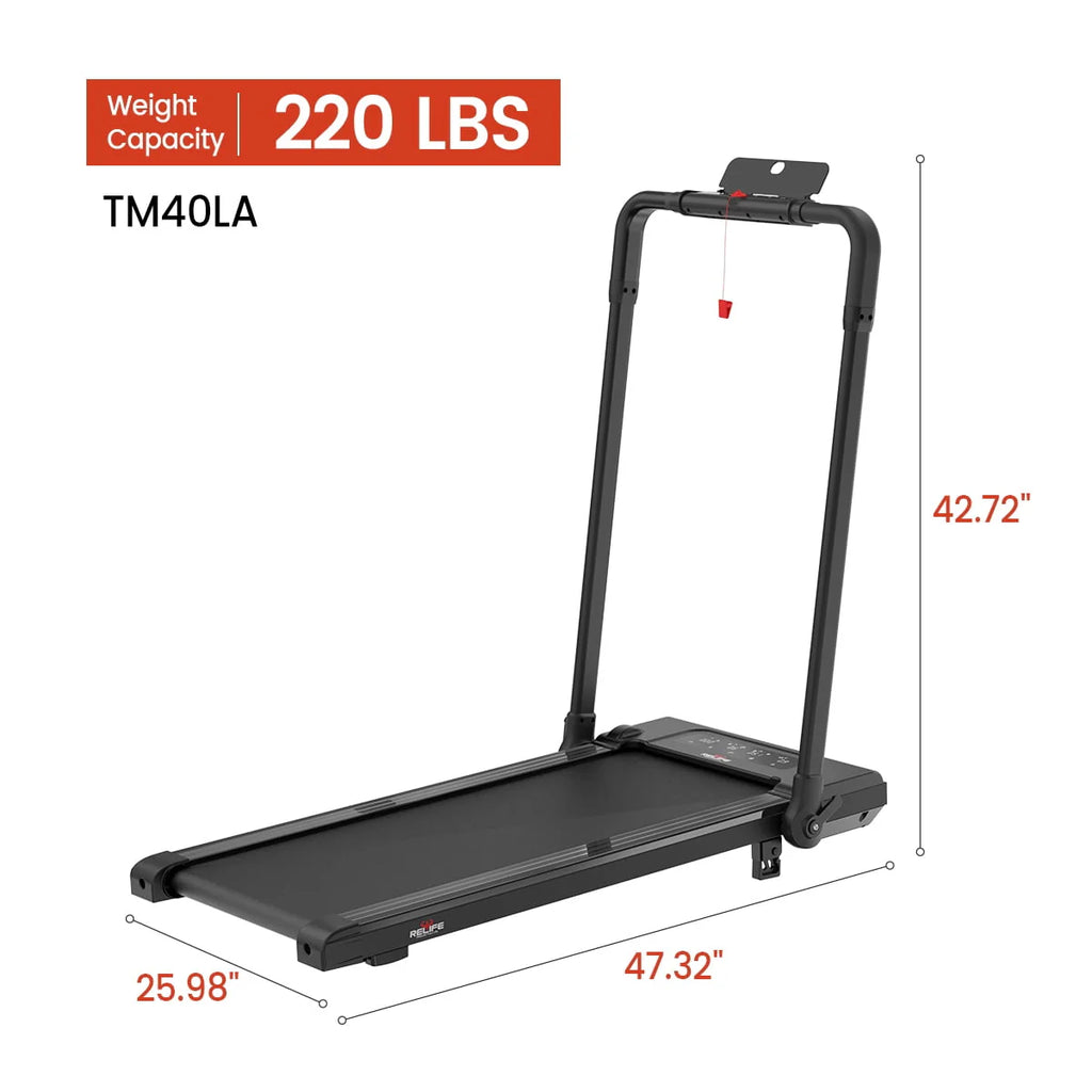 2 in 1 Foldable Treadmill 2.5HP O36836