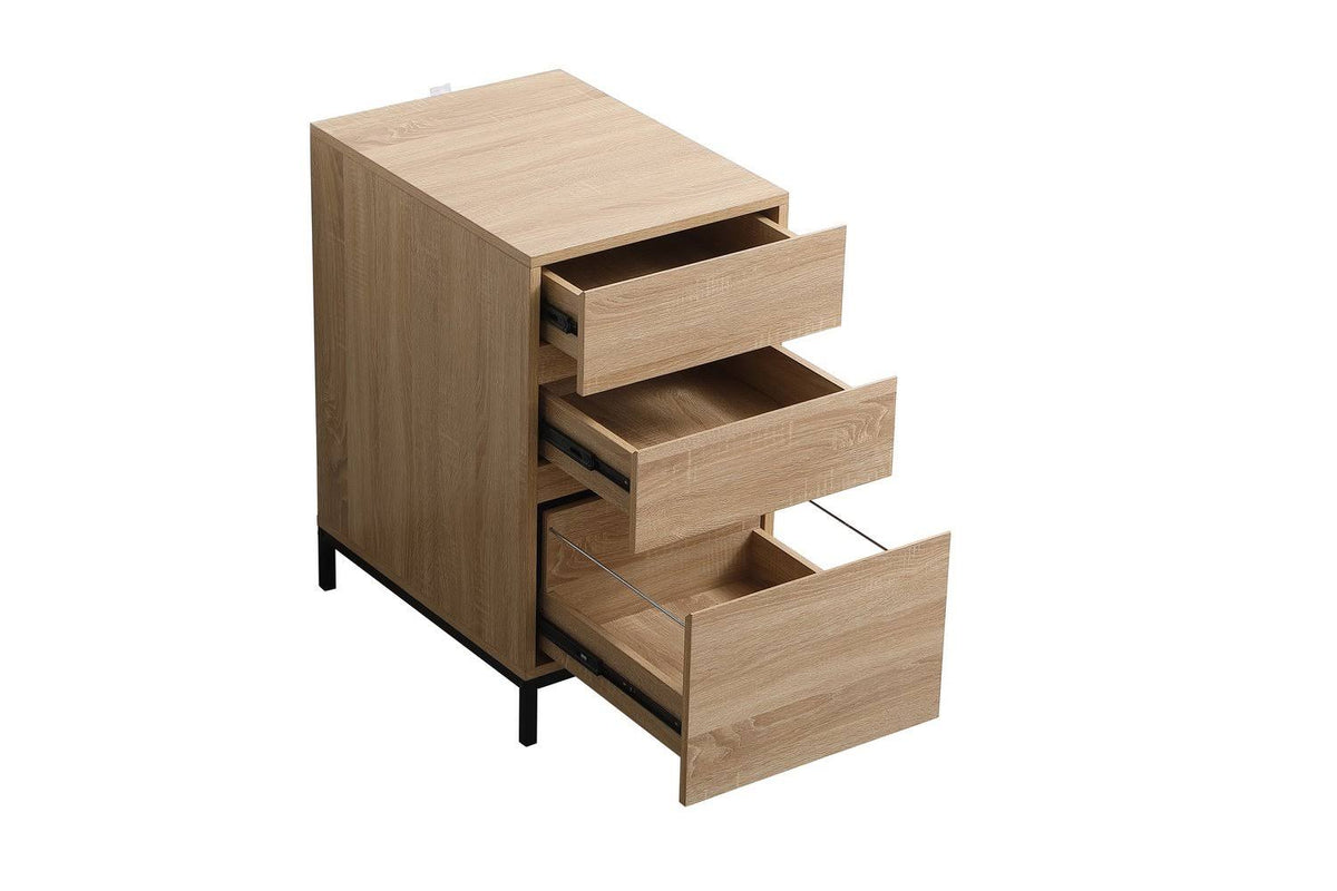 18 inch File Cabinet in Mango Wood I6304