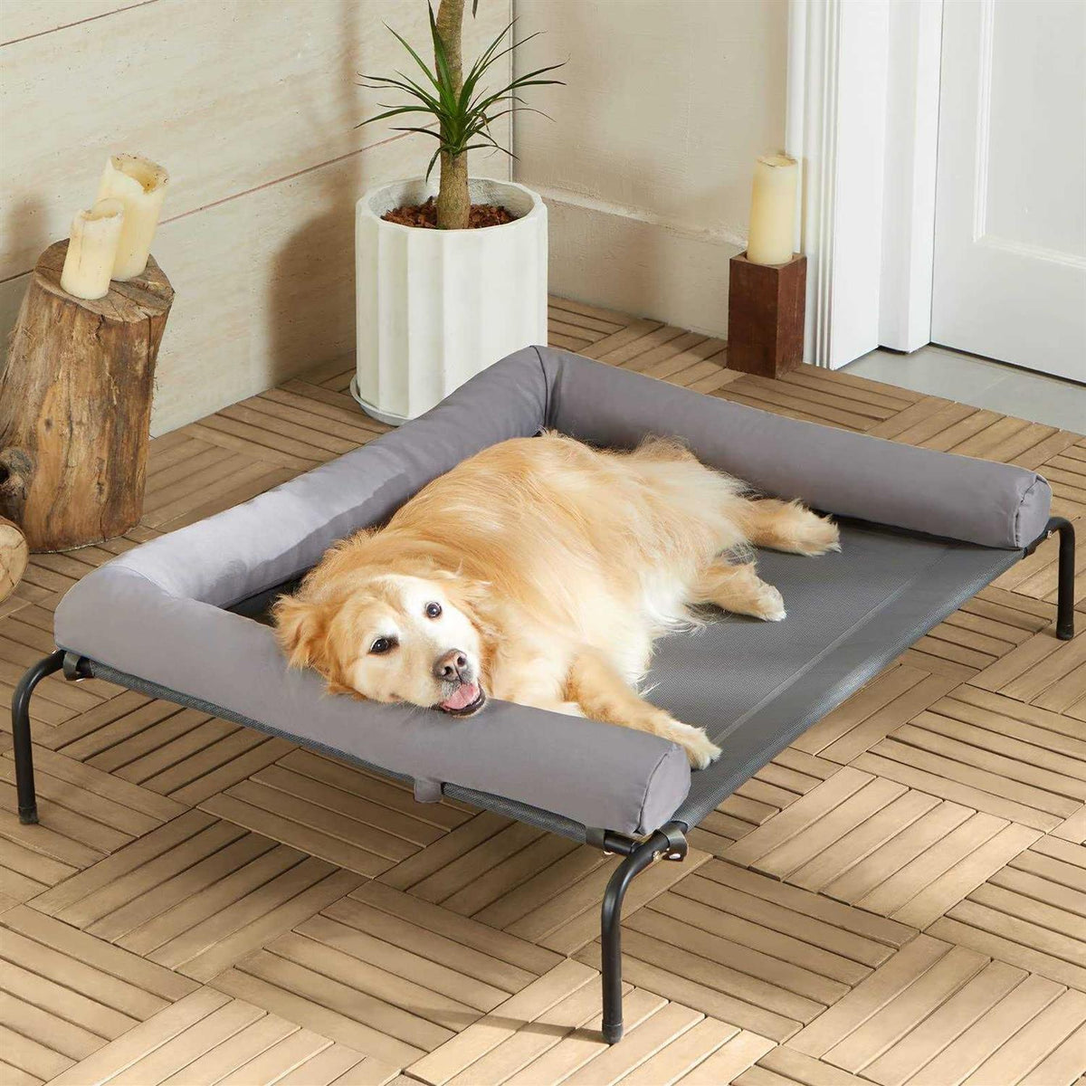 Large Elevated Cooling Dog Bed L121