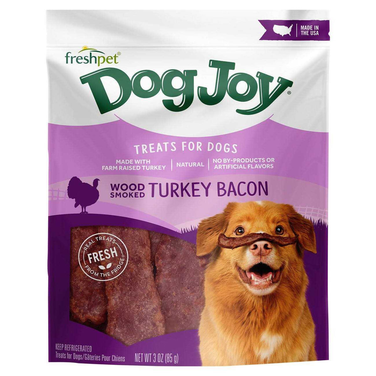 Turkey Bacon Dog Treats T4002