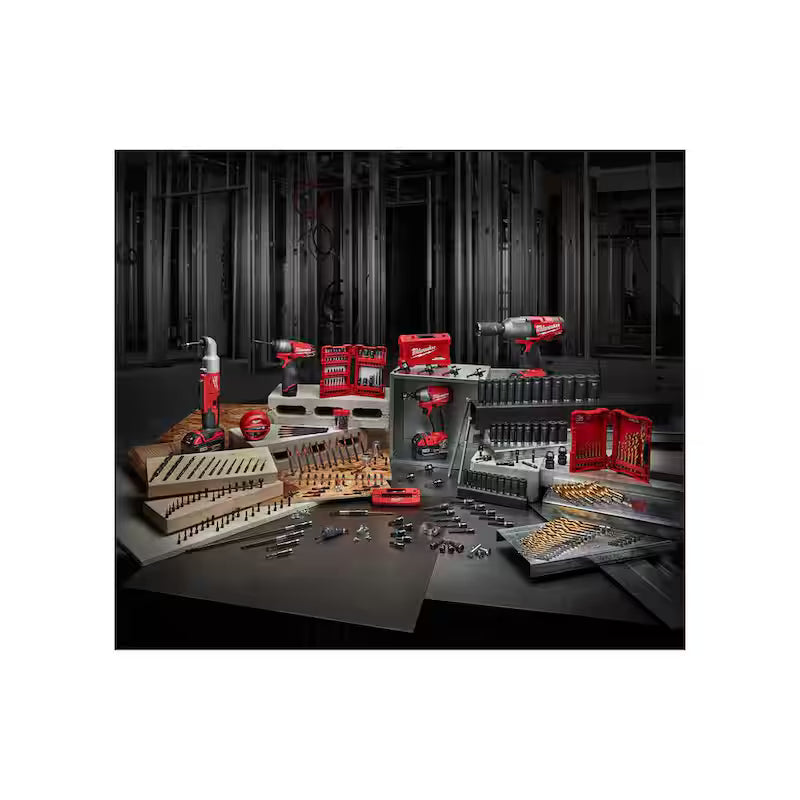 Titanium Red Helix Drill Bit Set 19-Piece Z7578
