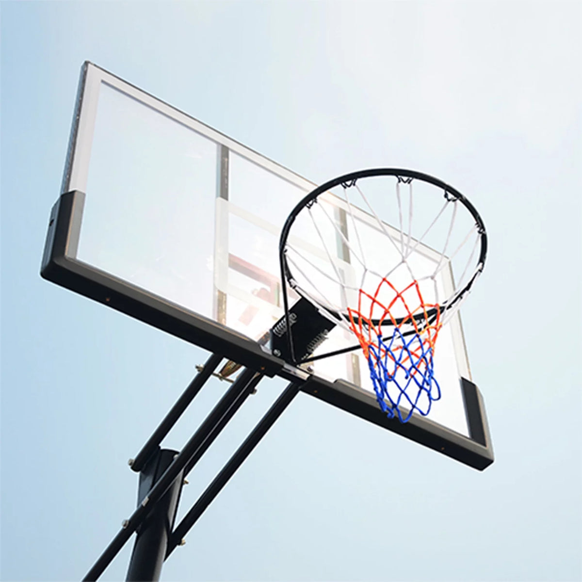 54 in. Portable Height Adjustable Basketball Hoop System S506182