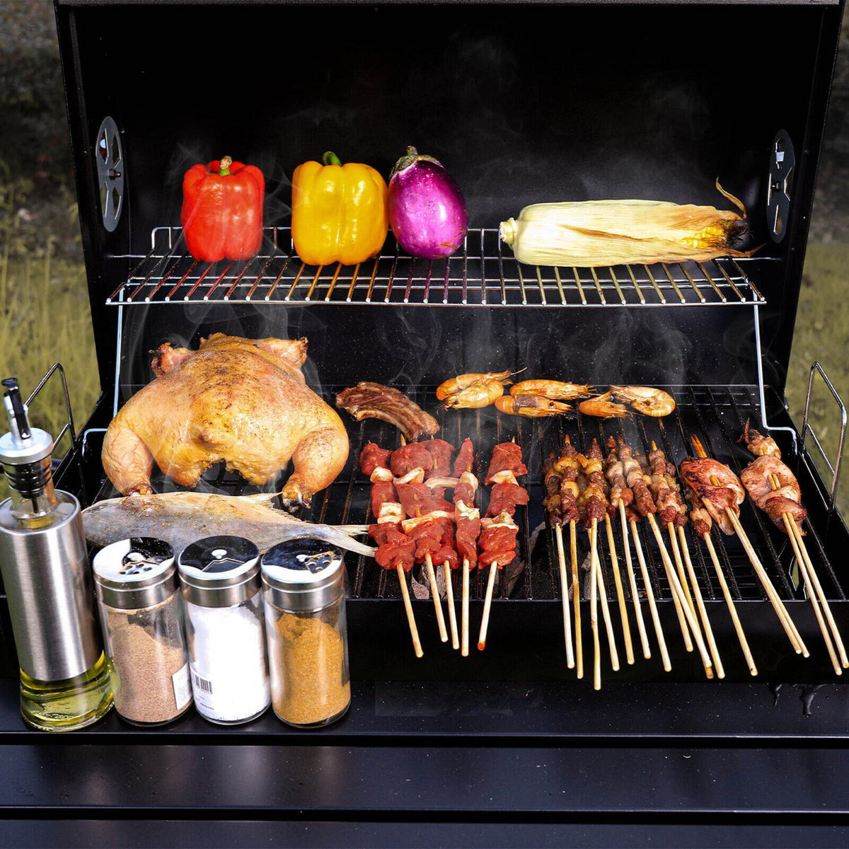 Charcoal BBQ Grill Smoker X14307