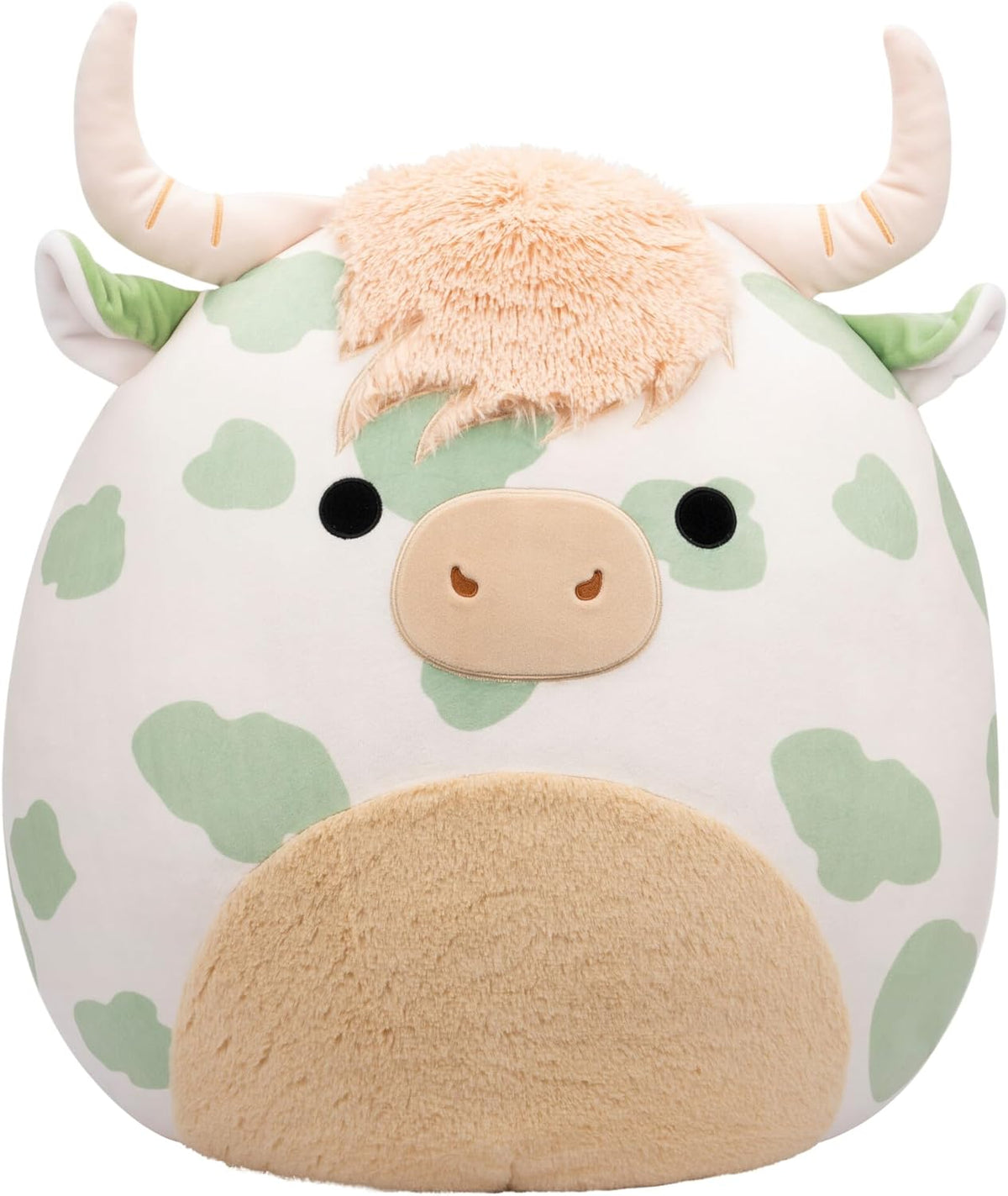 Sage Green Spotted Highland Cow 20-Inch Plush O296