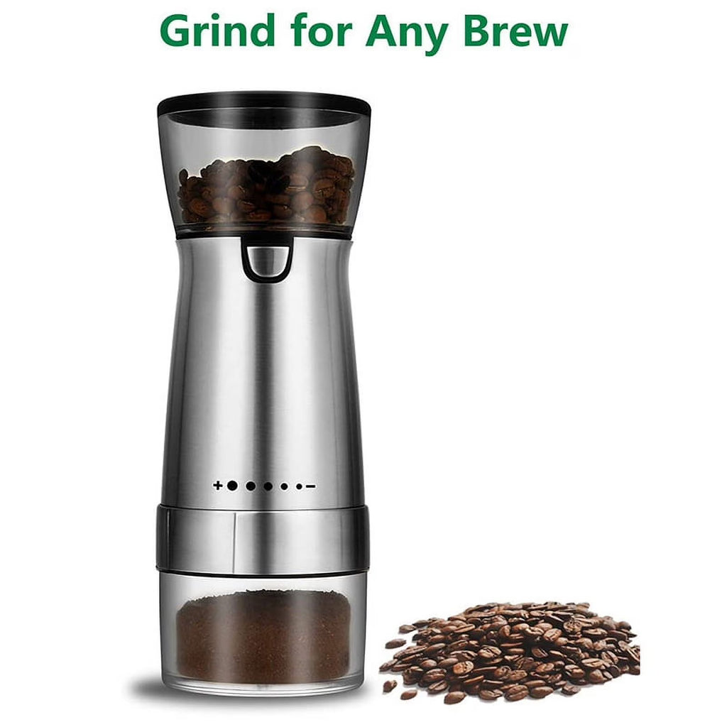 USB Charge Stainless Steel Coffee Grinder J940681