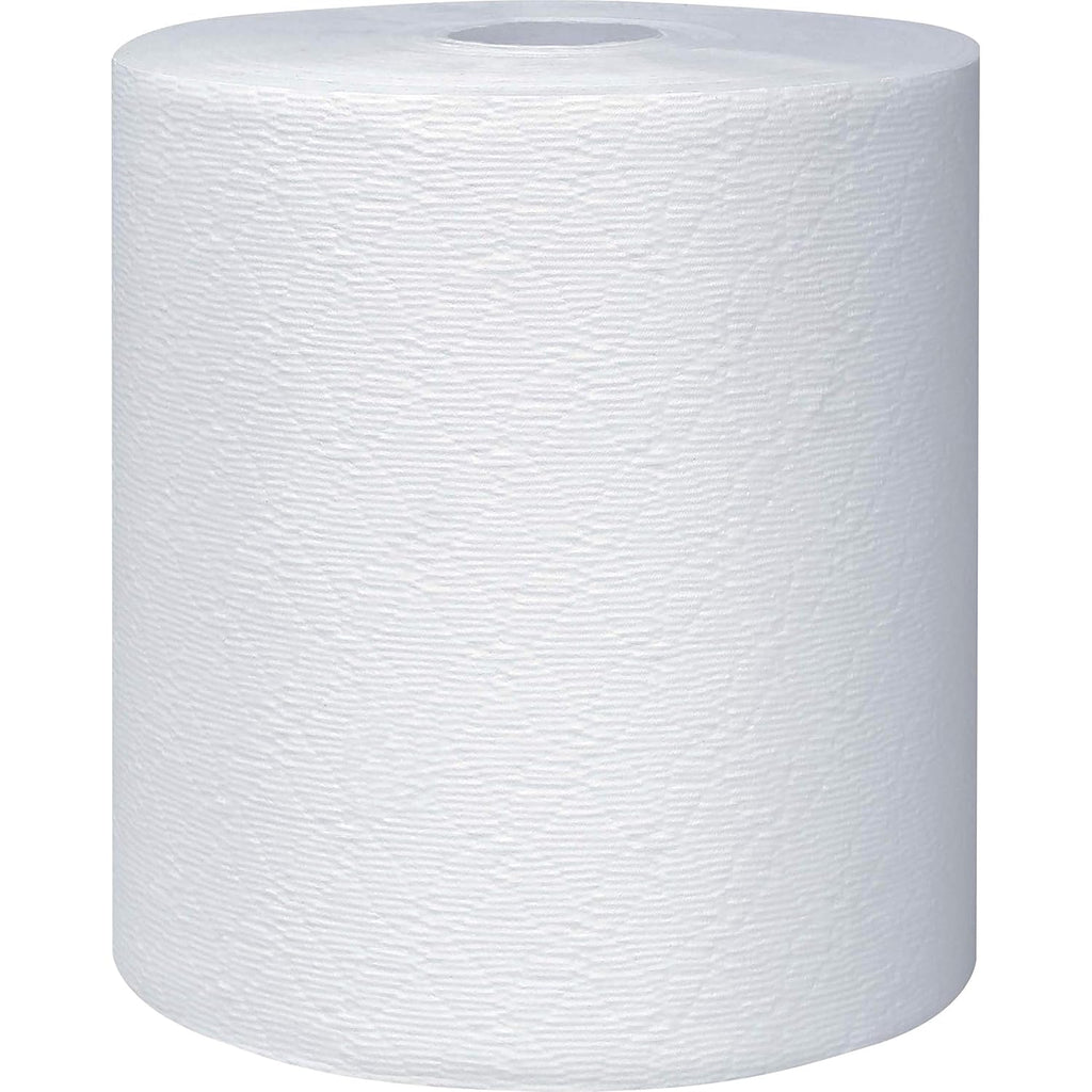 White Hard Roll Paper Towels 12 Rolls M871863