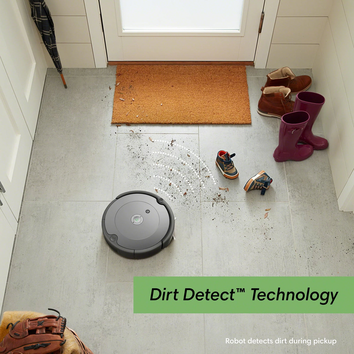 Robot Vacuum with Wi-Fi Connectivity Y82425
