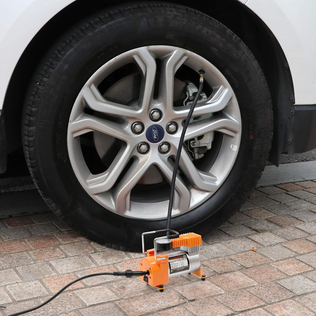 3 Ton Electric Car Jack with Electric Wrench and Inflator Pump J378673