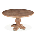 48-Inch Round Mango Wood Dining Table B60255