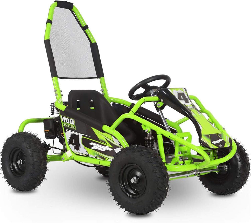 98cc Full Suspension Green Go Kart C34368